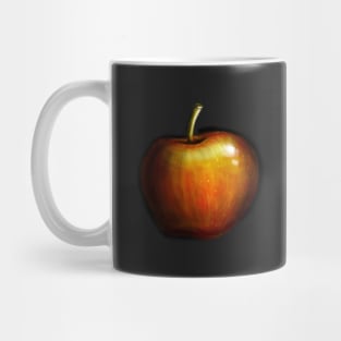 Golden Apple Illustration Mug